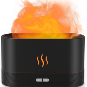Flame Humidifier Led Night Light Fire Humidifier